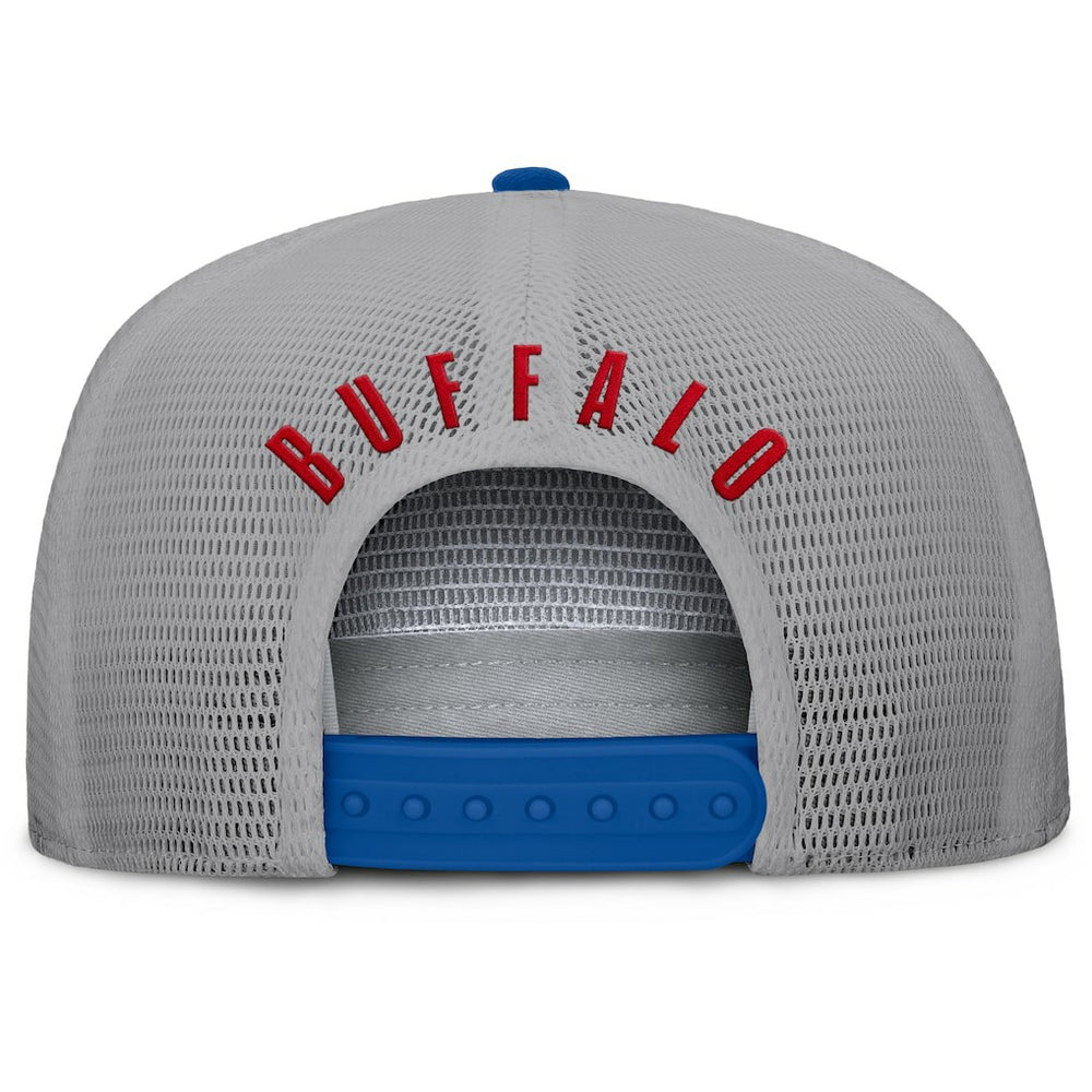 Buffalo Bills Edge Rush Trucker Adjustable Hat Royal/Gray - Fanatics