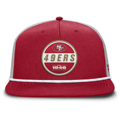 San Francisco 49ers Edge Rush Trucker Adjustable Hat Scarlet/Gray - Fanatics