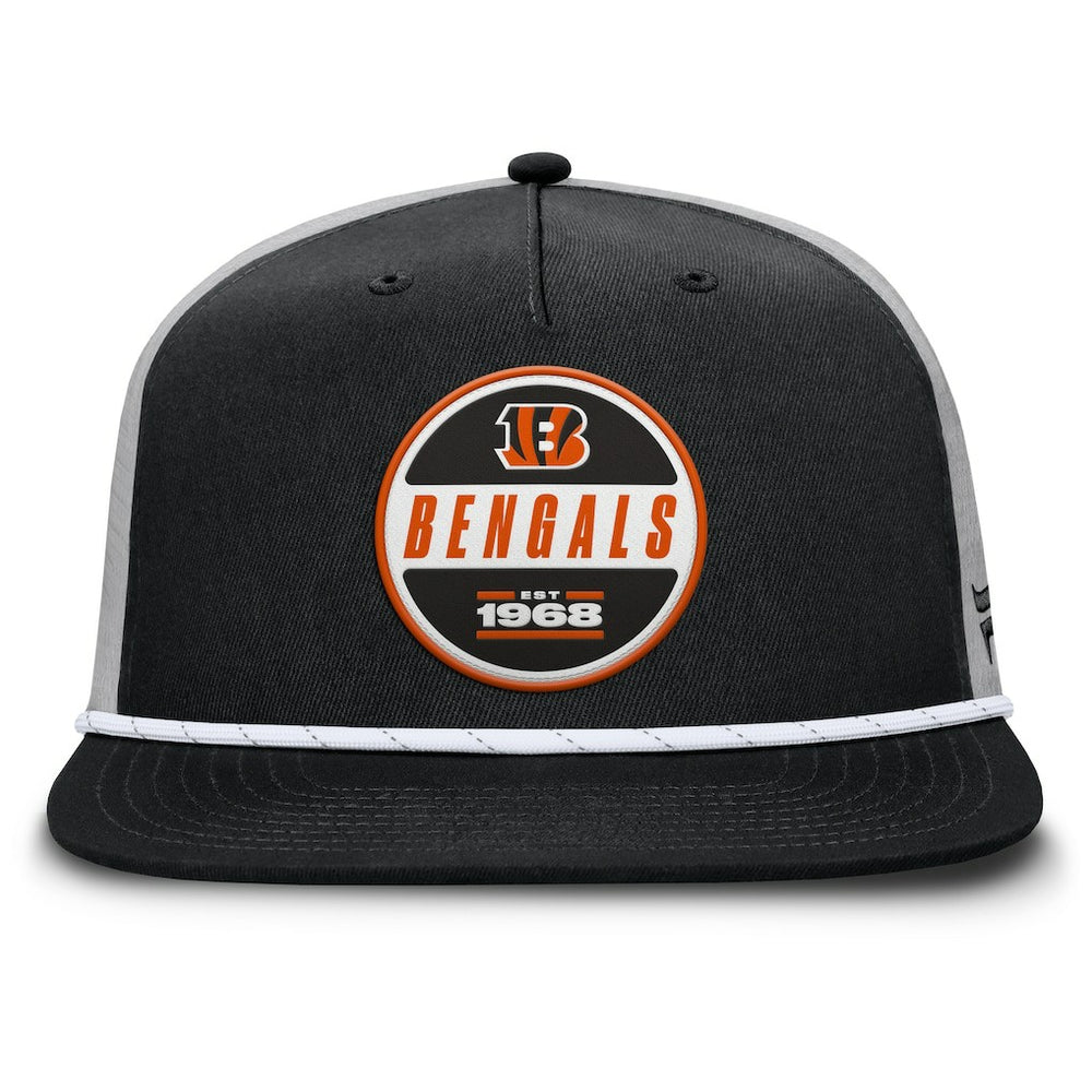 Cincinnati Bengals Edge Rush Trucker Adjustable Hat Black/Gray - Fanatics