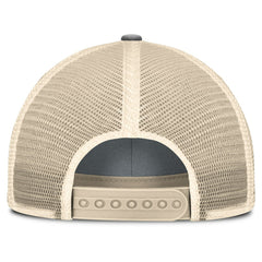 Las Vegas Raiders Heritage Bootleg Trucker Adjustable Hat Gray - Fanatics