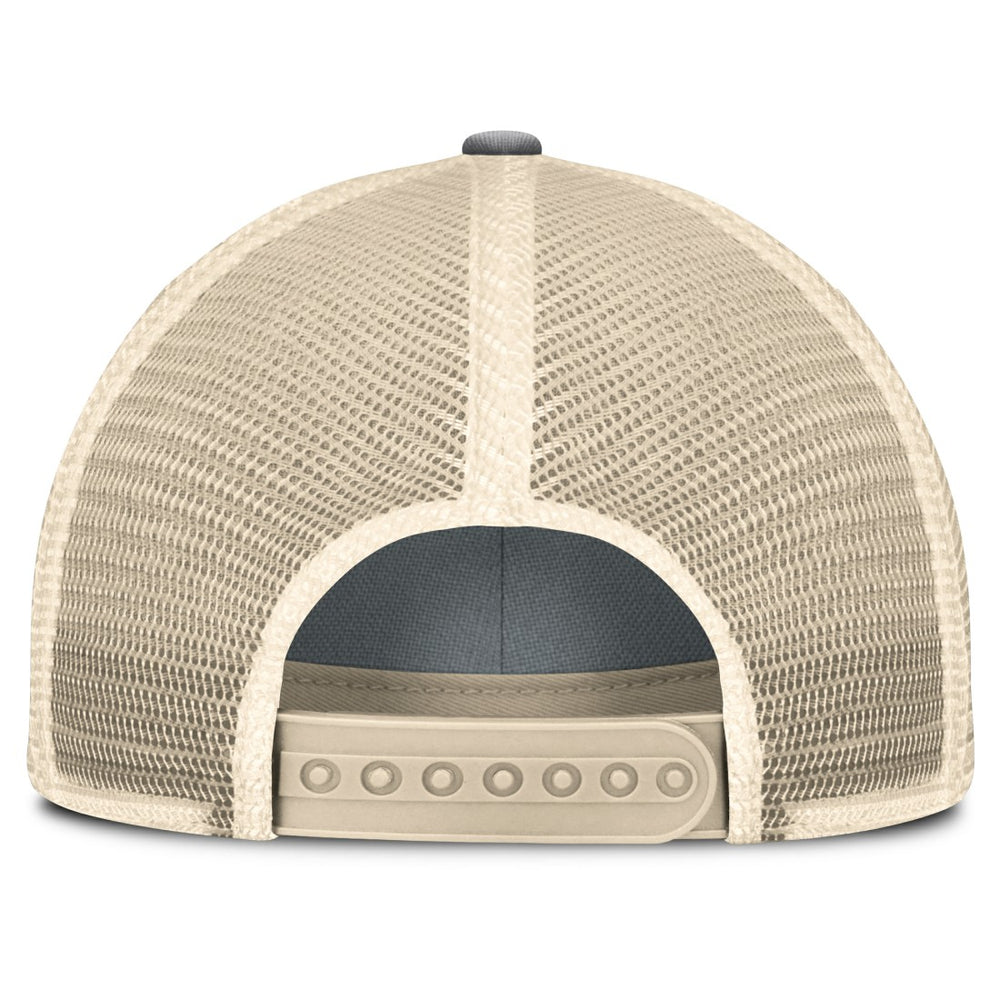 Green Bay Packers Heritage Bootleg Trucker Adjustable Hat Gray - Fanatics