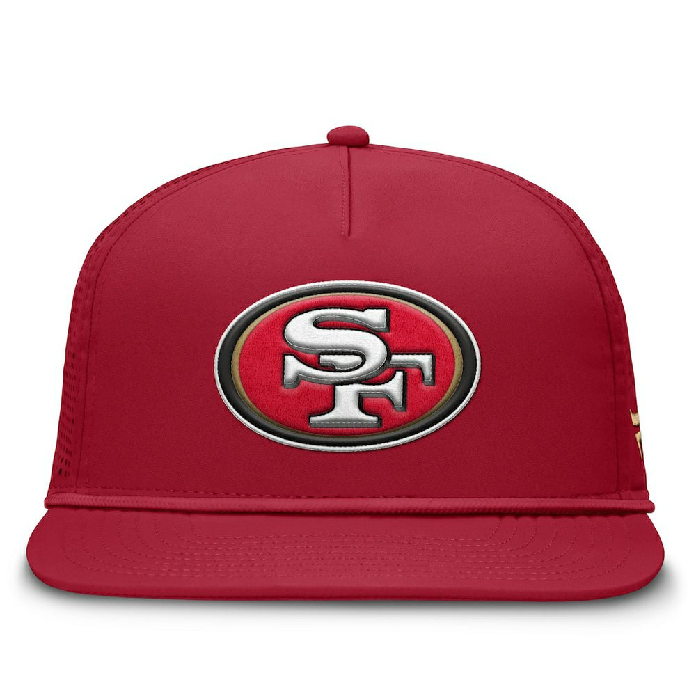 San Francisco 49ers Cryptic Trucker Adjustable Hat Scarlet - Fanatics