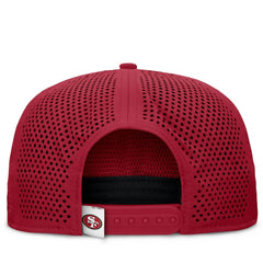 San Francisco 49ers Cryptic Trucker Adjustable Hat Scarlet - Fanatics