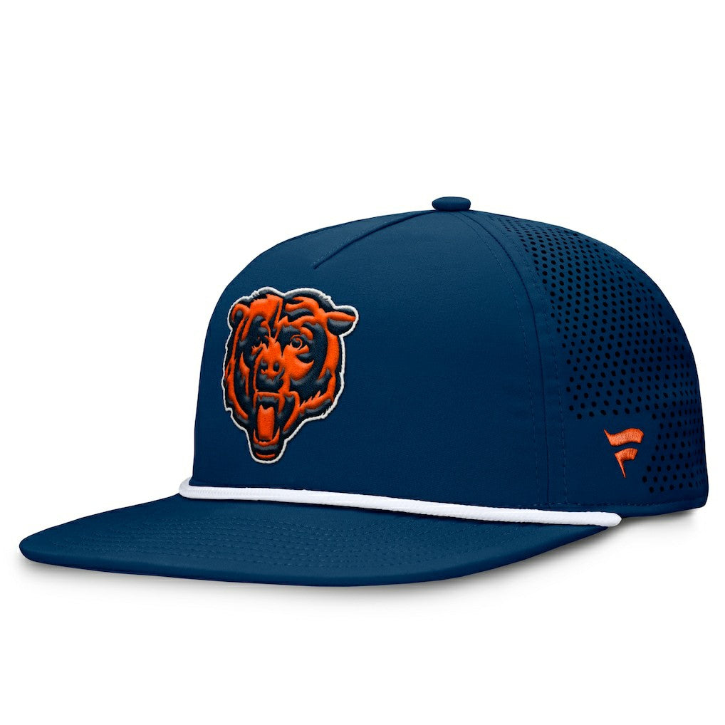Chicago Bears Cryptic Trucker Adjustable Hat Navy - Fanatics