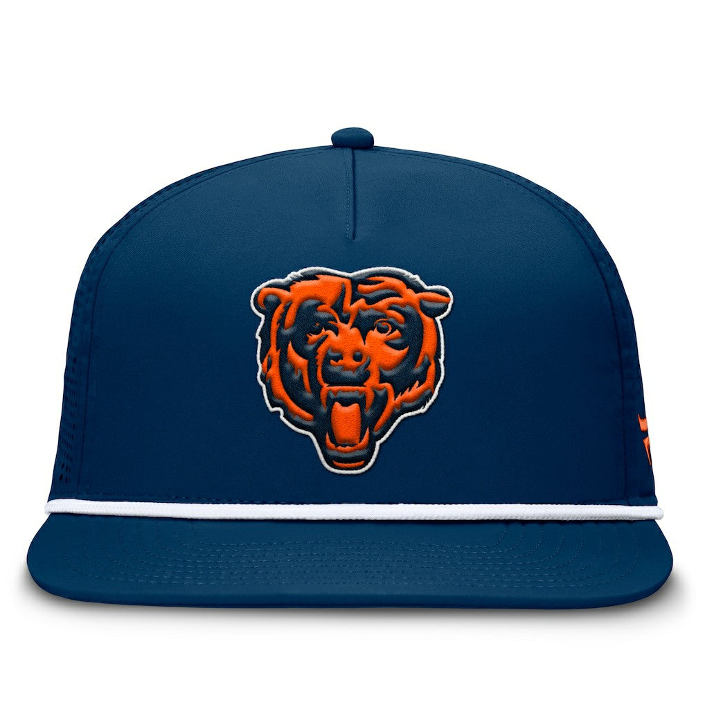 Chicago Bears Cryptic Trucker Adjustable Hat Navy - Fanatics