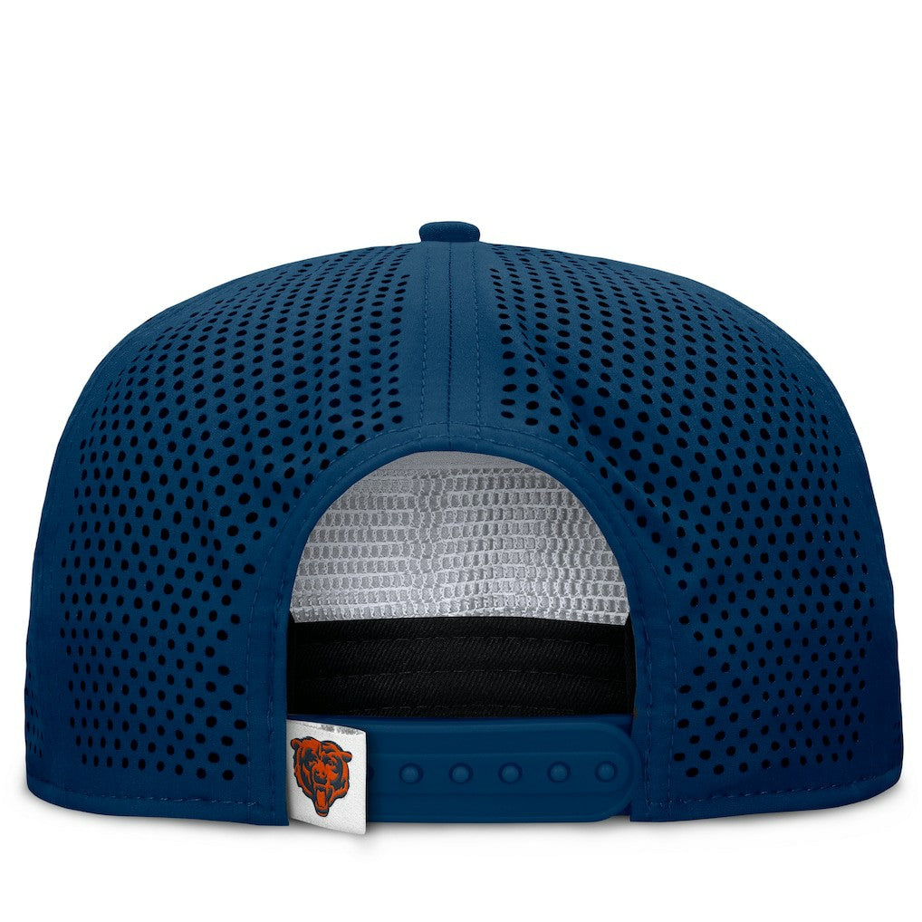 Chicago Bears Cryptic Trucker Adjustable Hat Navy - Fanatics