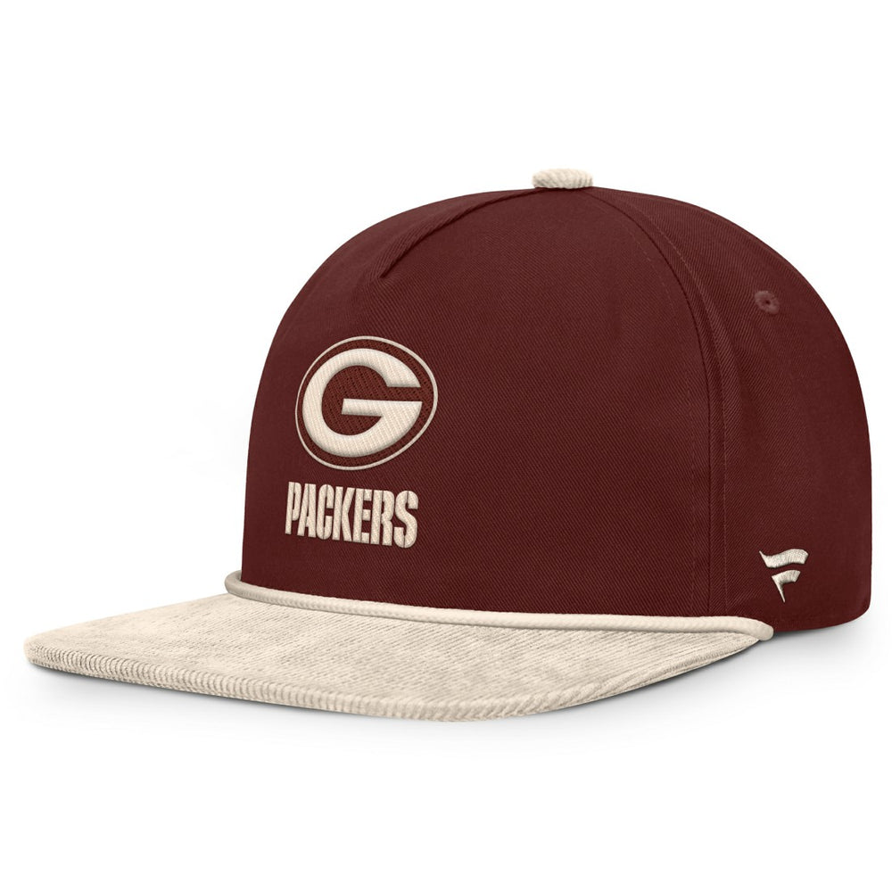 Green Bay Packers NFL Reminisce Golfer Adjustable Hat Brown - Fanatics