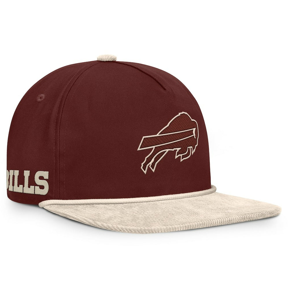 Buffalo Bills NFL Reminisce Golfer Adjustable Hat Brown - Fanatics