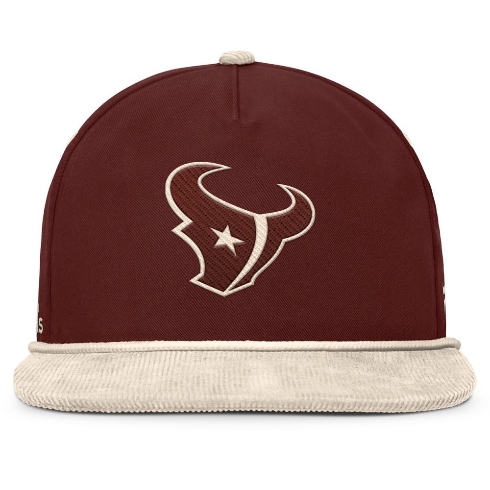 Houston Texans NFL Reminisce Golfer Adjustable Hat Brown - Fanatics