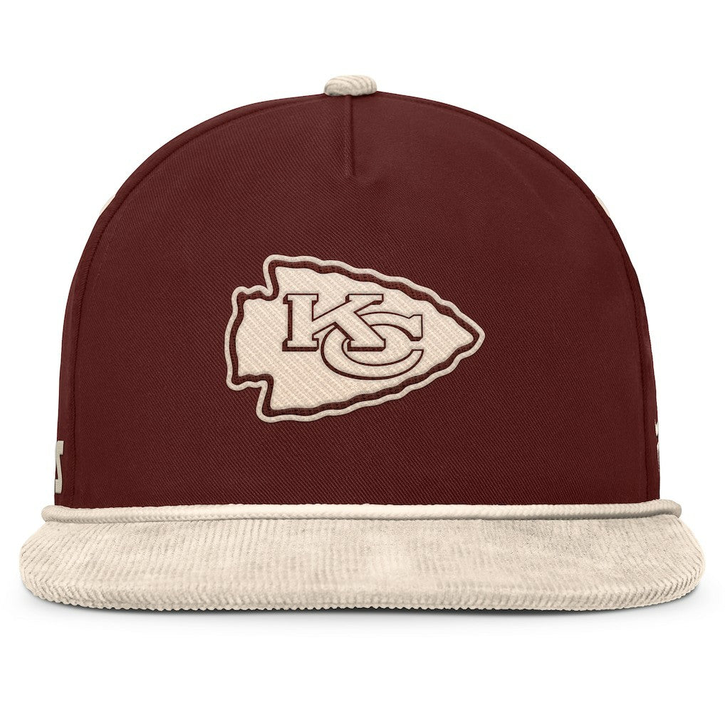 Kansas City Chiefs NFL Reminisce Golfer Adjustable Hat Brown - Fanatics