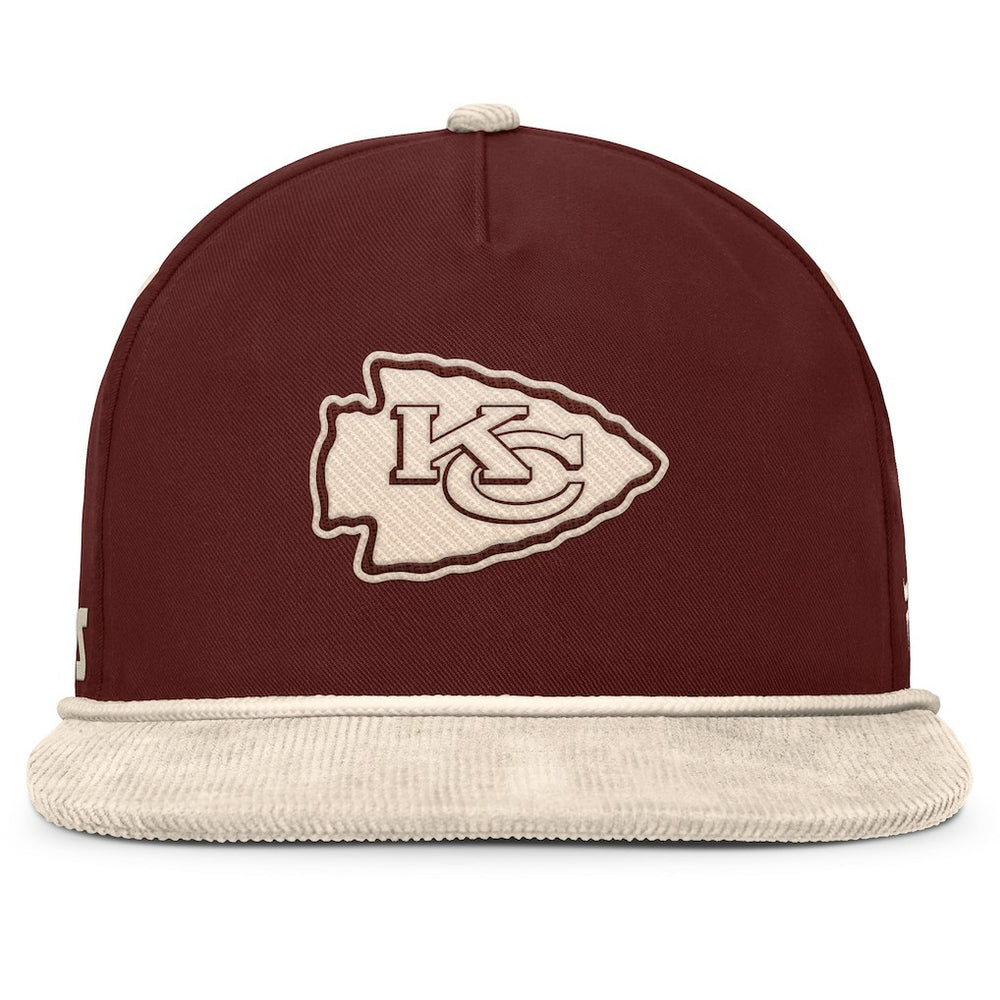 Kansas City Chiefs NFL Reminisce Golfer Adjustable Hat Brown - Fanatics