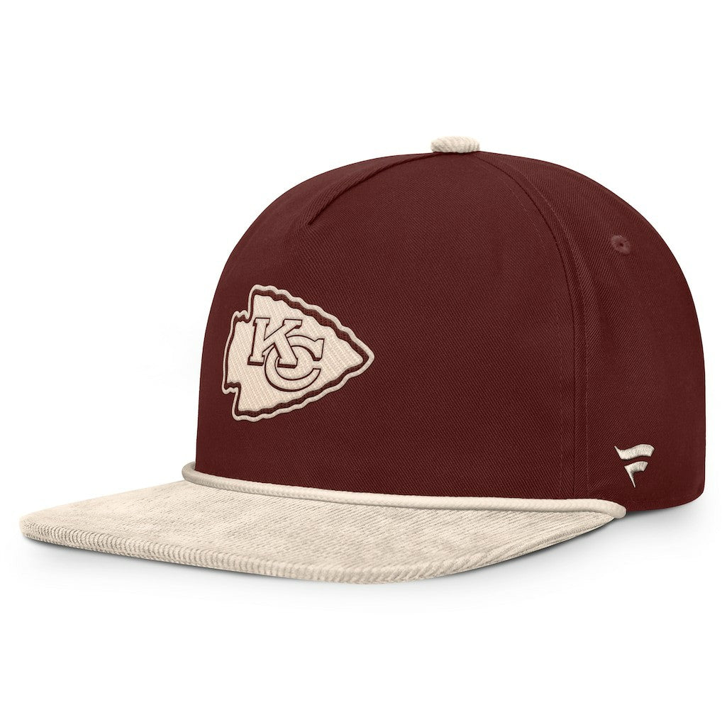 Kansas City Chiefs NFL Reminisce Golfer Adjustable Hat Brown - Fanatics