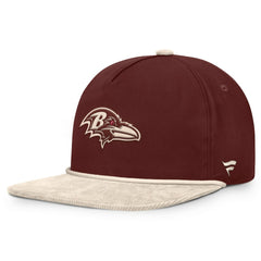 Baltimore Ravens NFL Reminisce Golfer Adjustable Hat Brown - Fanatics