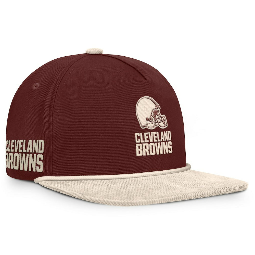Cleveland Browns NFL Reminisce Golfer Adjustable Hat Brown - Fanatics
