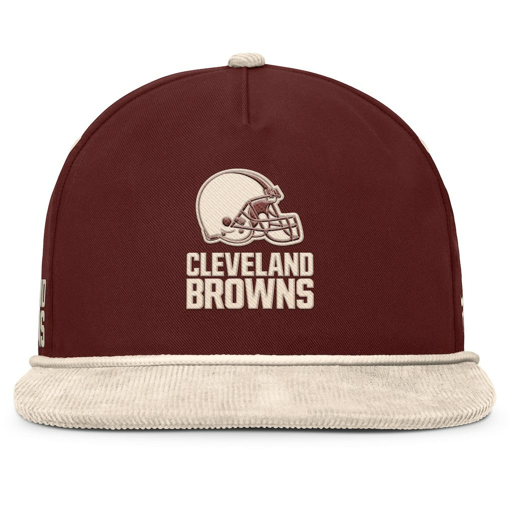 Cleveland Browns NFL Reminisce Golfer Adjustable Hat Brown - Fanatics