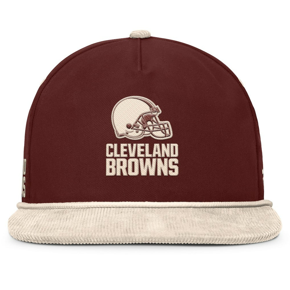 Cleveland Browns NFL Reminisce Golfer Adjustable Hat Brown - Fanatics