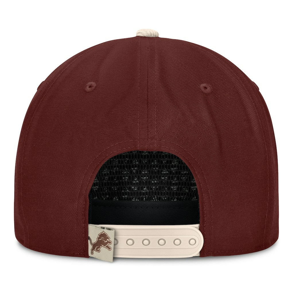 Detroit Lions Reminisce Golfer Adjustable Hat Brown - Fanatics