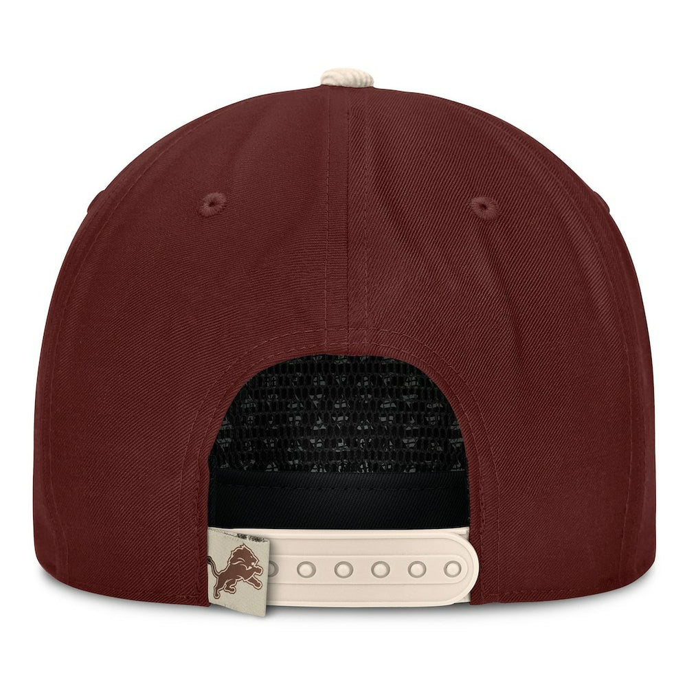 Detroit Lions Reminisce Golfer Adjustable Hat Brown - Fanatics