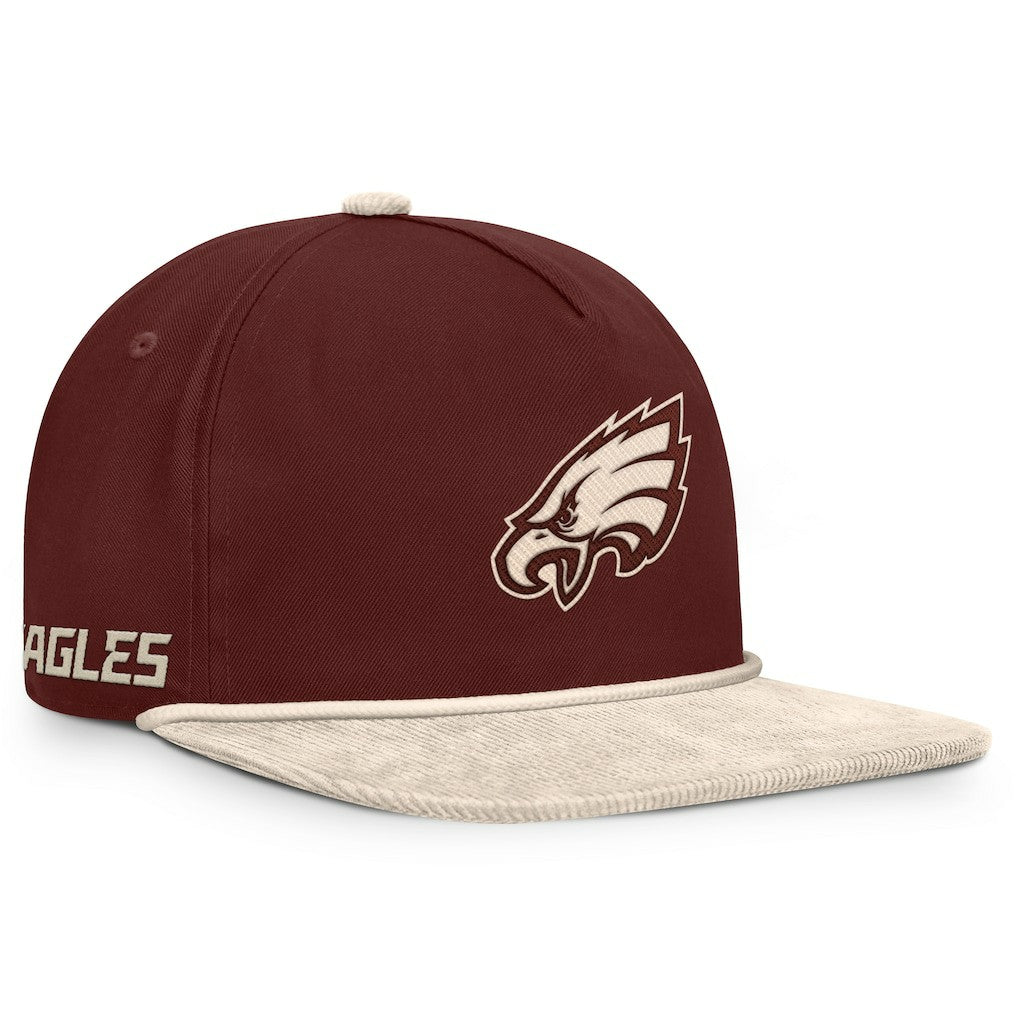 Philadelphia Eagles NFL Reminisce Golfer Adjustable Hat Brown - Fanatics