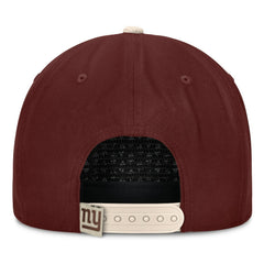 New York Giants NFL Reminisce Golfer Adjustable Hat Brown - Fanatics