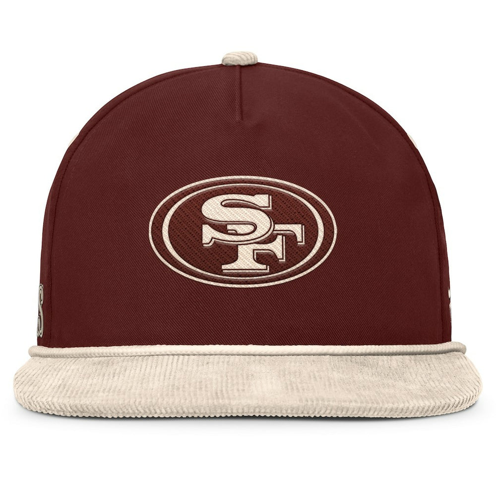 San Francisco 49ers NFL Reminisce Golfer Adjustable Hat Brown - Fanatics