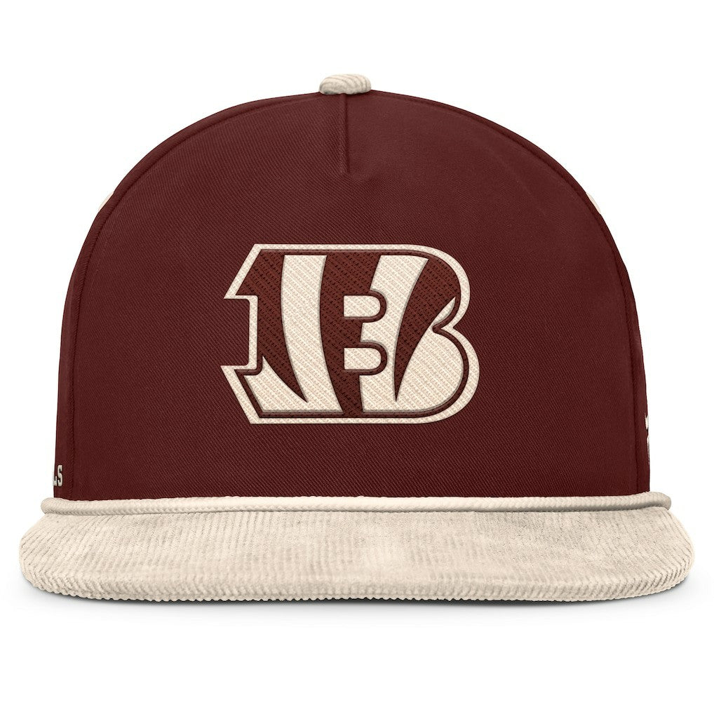 Cincinnati Bengals NFL Reminisce Golfer Adjustable Hat Brown - Fanatics
