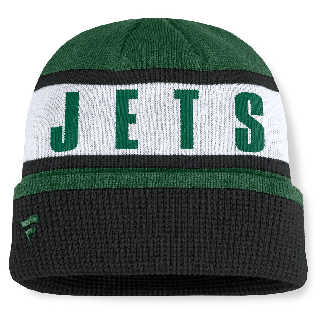 New York Jets Oskie Cuffed Knit Hat Green/Black - Fanatics