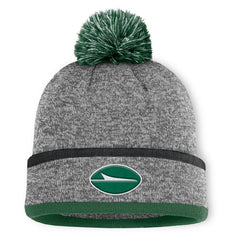 New York Jets Motion Cuffed Knit Hat with Pom Heather Gray - Fanatics