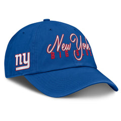 New York Giants Women's Moxie Adjustable Hat Royal - Fanatics