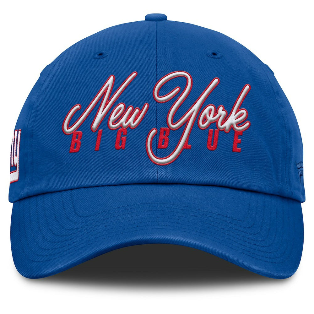 New York Giants Women's Moxie Adjustable Hat Royal - Fanatics