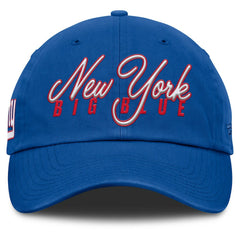 New York Giants Women's Moxie Adjustable Hat Royal - Fanatics