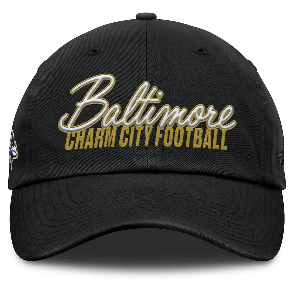 Baltimore Ravens Women's Moxie Adjustable Hat Black - Fanatics