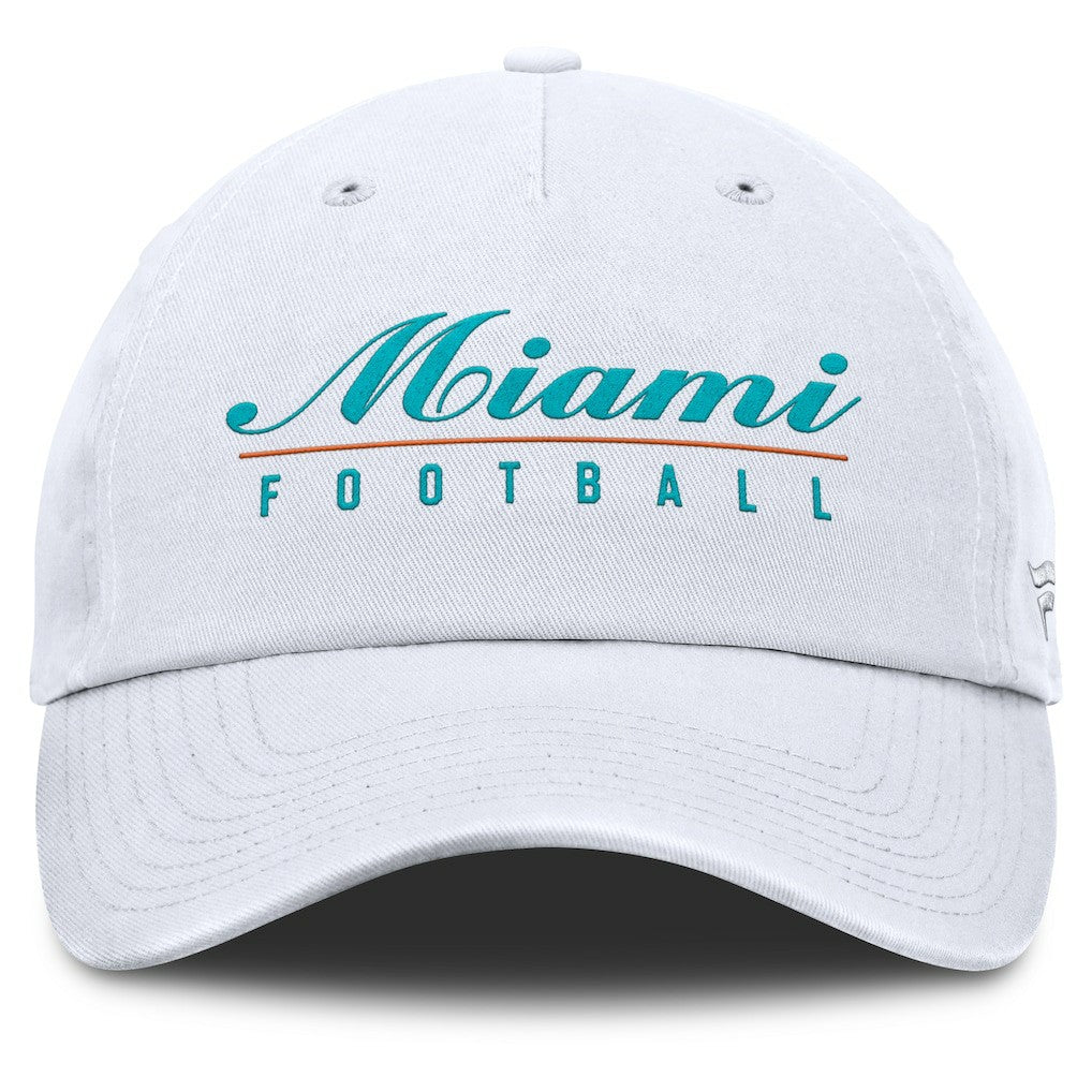 Miami Dolphins Women's Harmony Adjustable Hat White - Fanatics
