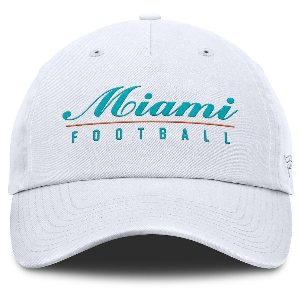 Miami Dolphins Women's Harmony Adjustable Hat White - Fanatics