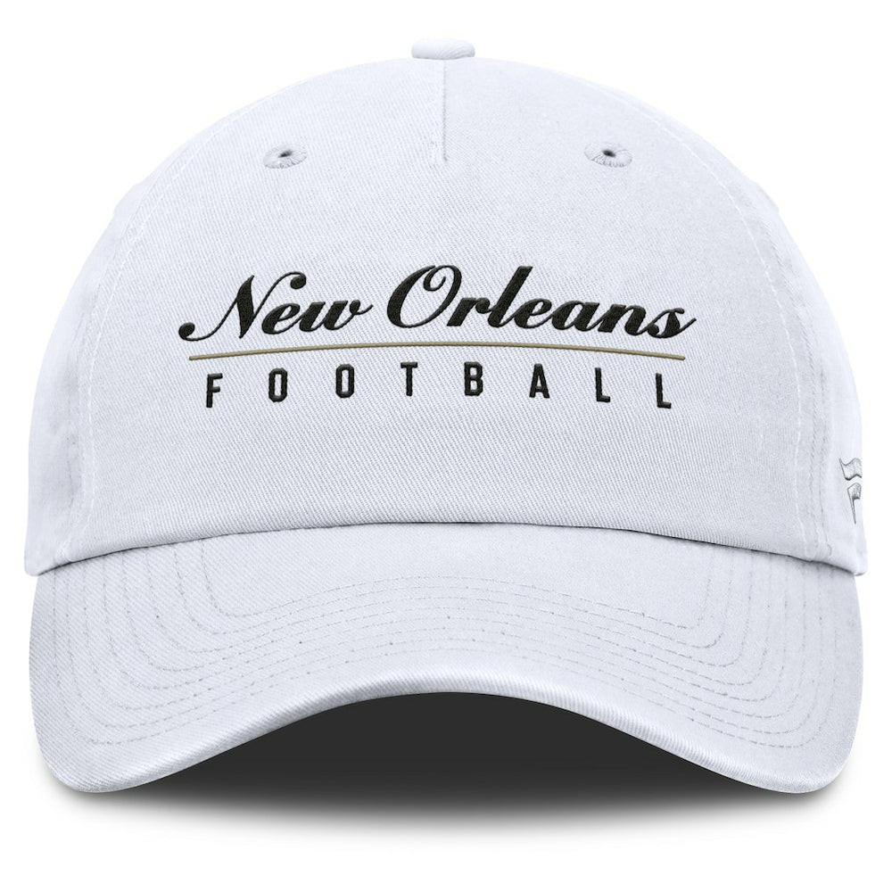 New Orleans Saints Women's Harmony Adjustable Hat White - Fanatics