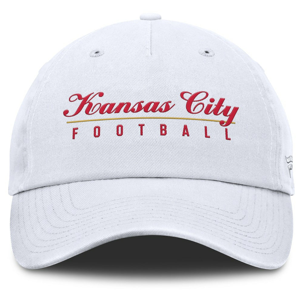 Kansas City Chiefs Women's Harmony Adjustable Hat White - Fanatics