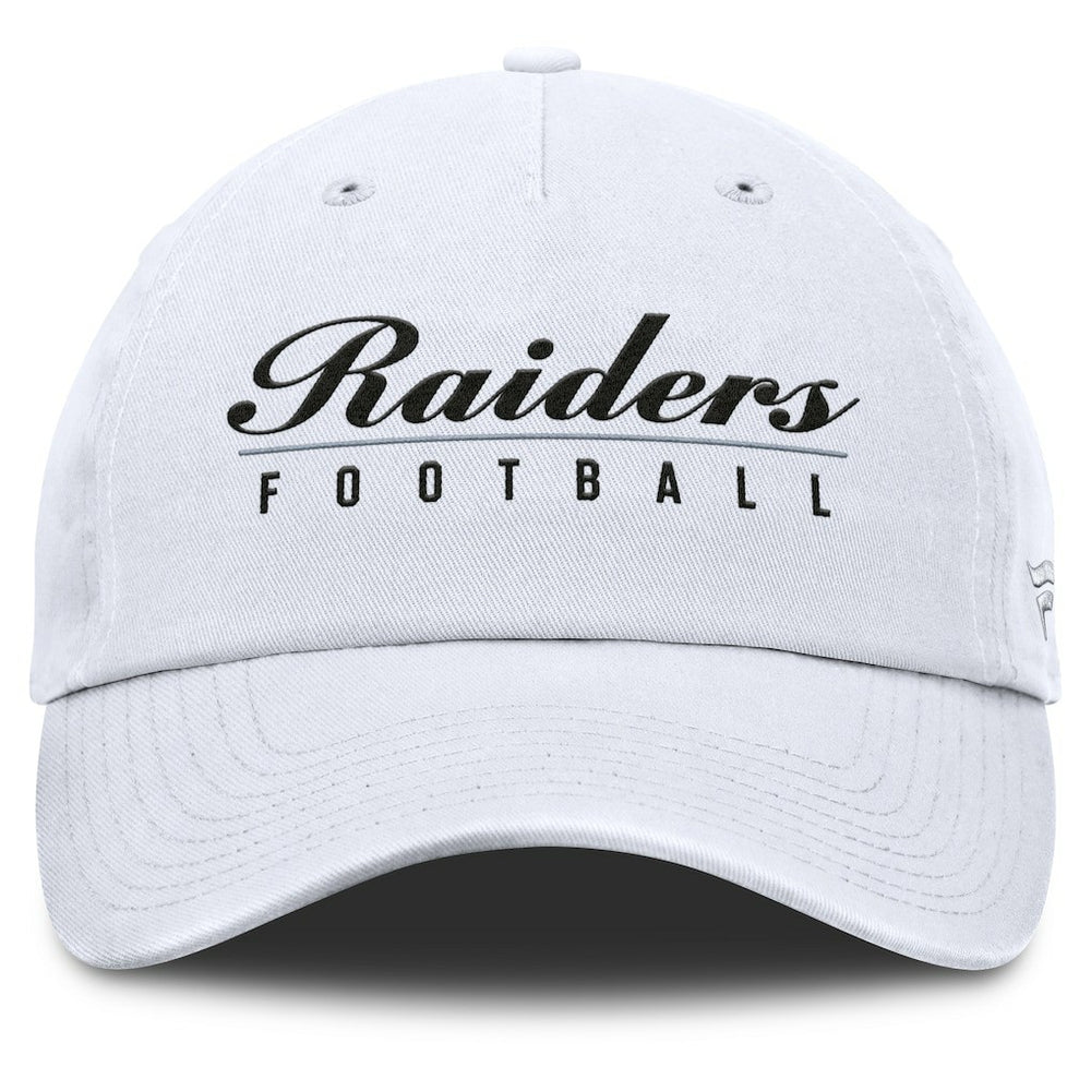 Las Vegas Raiders Women's Harmony Adjustable Hat White - Fanatics