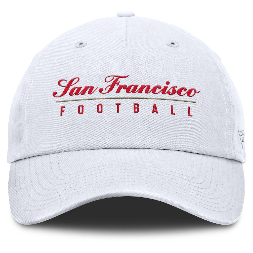 San Francisco 49ers Women's Harmony Adjustable Hat White - Fanatics