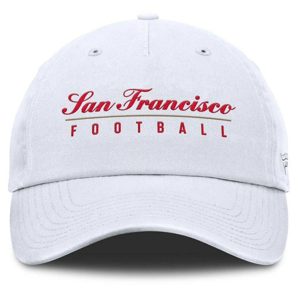 San Francisco 49ers Women's Harmony Adjustable Hat White - Fanatics