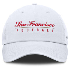 San Francisco 49ers Women's Harmony Adjustable Hat White - Fanatics