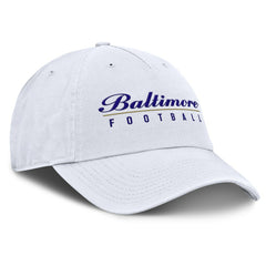 Baltimore Ravens Women's Harmony Adjustable Hat White - Fanatics