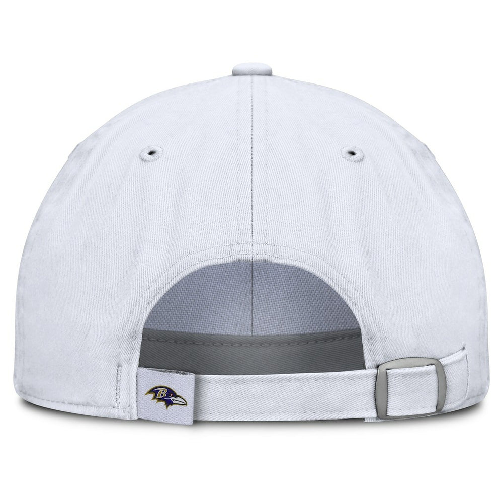 Baltimore Ravens Women's Harmony Adjustable Hat White - Fanatics