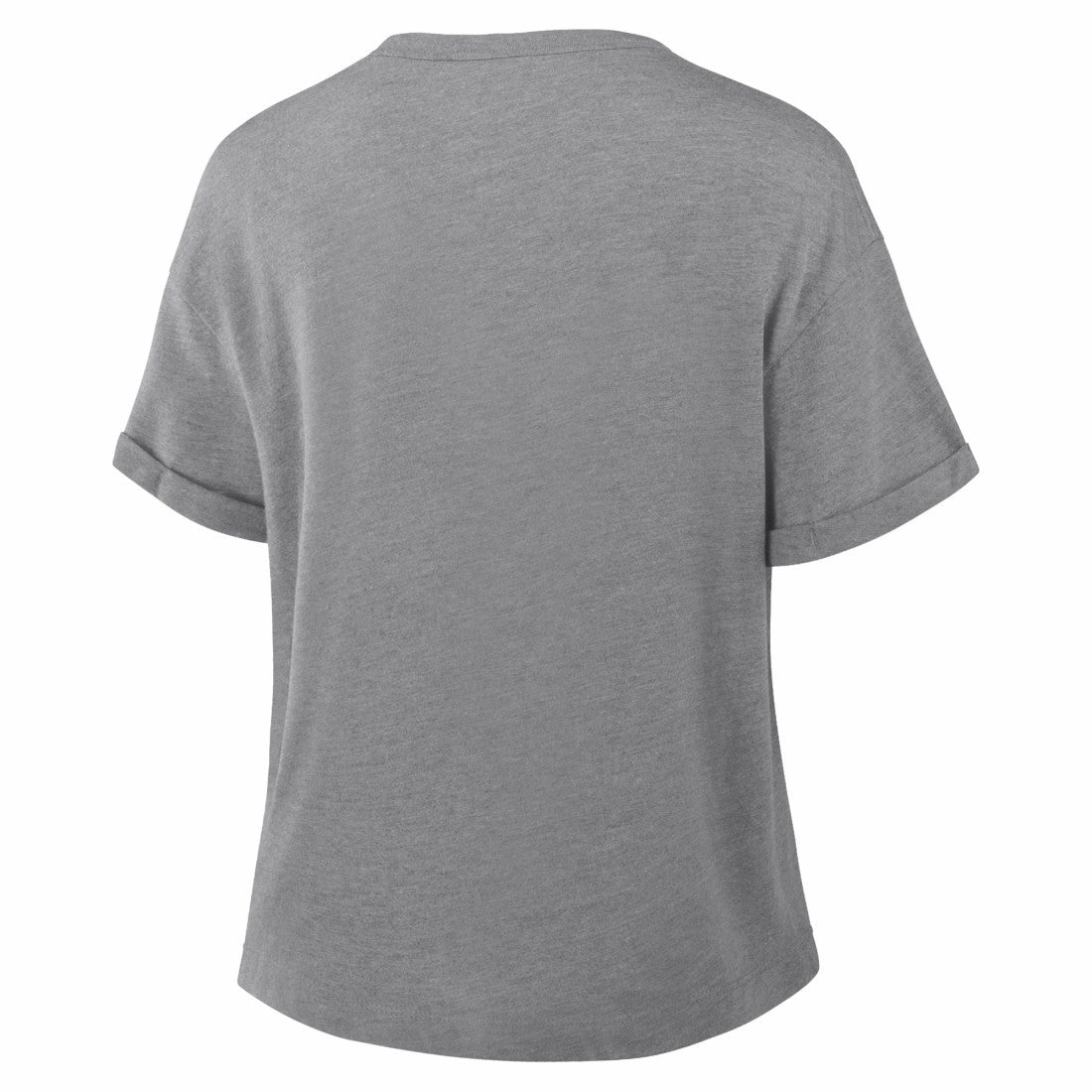 Dallas Cowboys Women's Pennant Wave Tribute Tri-Blend Boxy T-Shirt Heather Gray - Fanatics