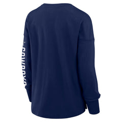 Dallas Cowboys Women's Hometown Legacy Long Sleeve T-Shirt Navy - Fanatics