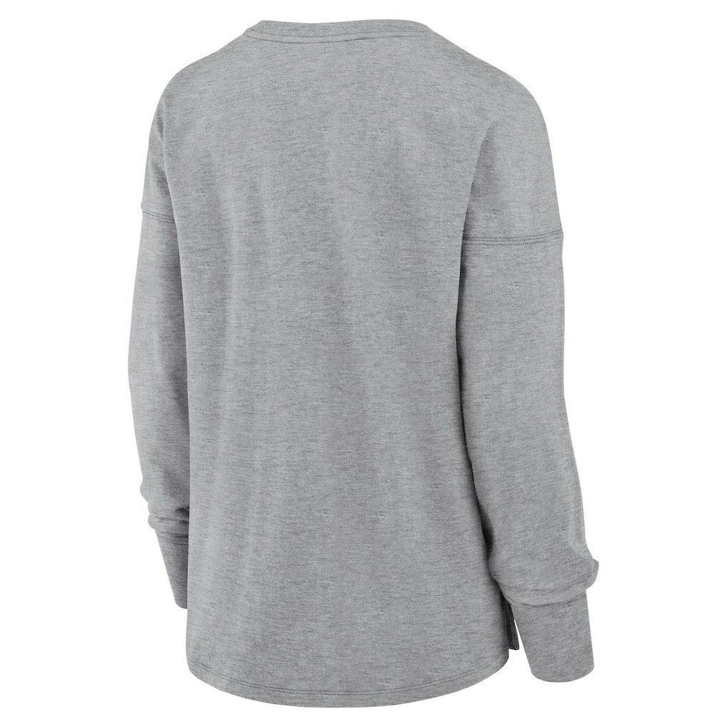 Dallas Cowboys Women's Hometown Legacy Long Sleeve T-Shirt Heather Gray - Fanatics