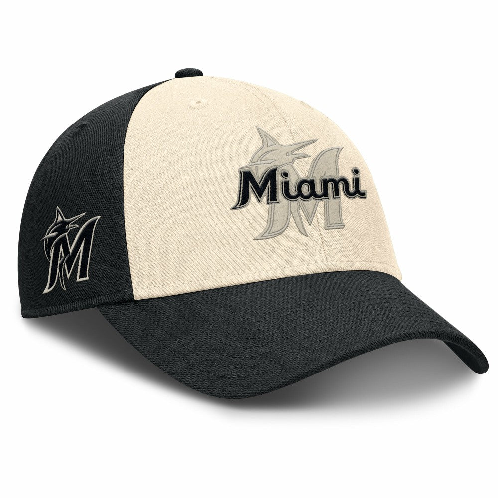 Miami Marlins Nike Statement Club Performance Adjustable Hat Clearance