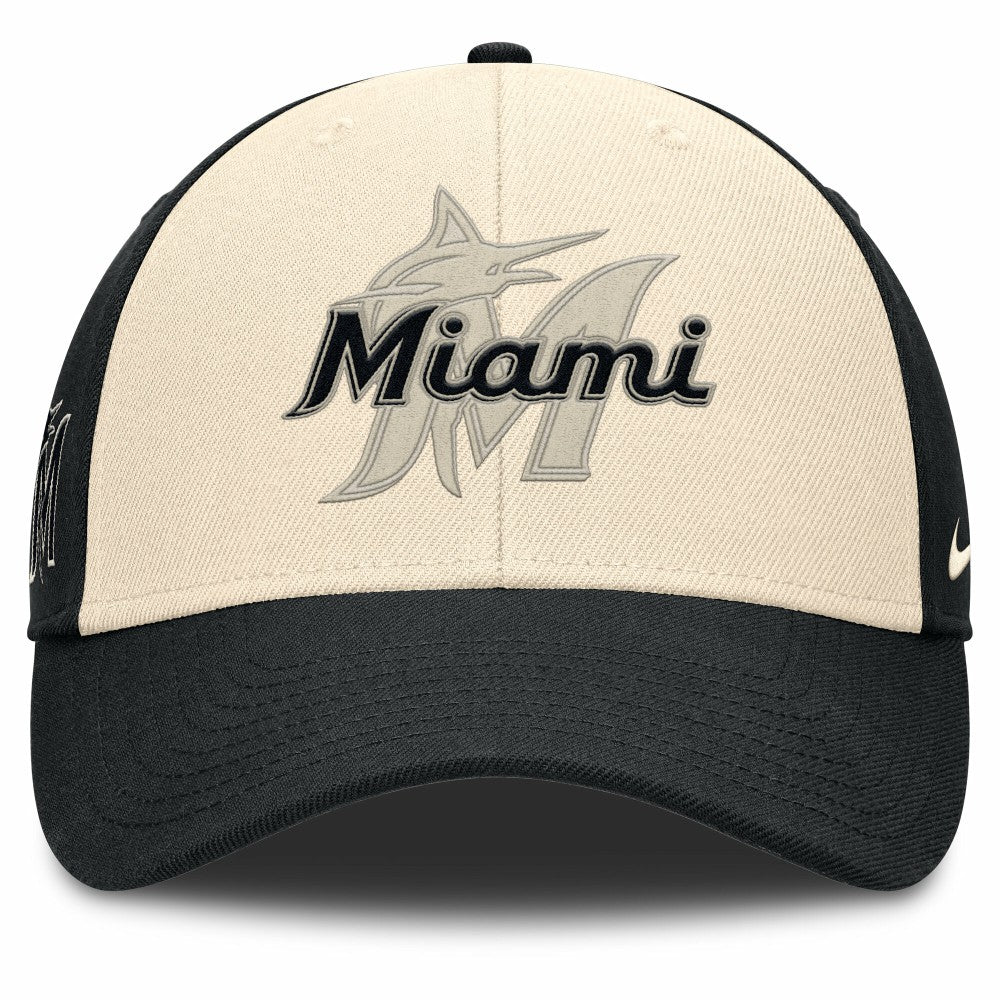 Miami Marlins Nike Statement Club Performance Adjustable Hat Clearance