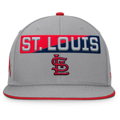 St. Louis Cardinals Fanatics Punchout Snapback Hat Lifestyle