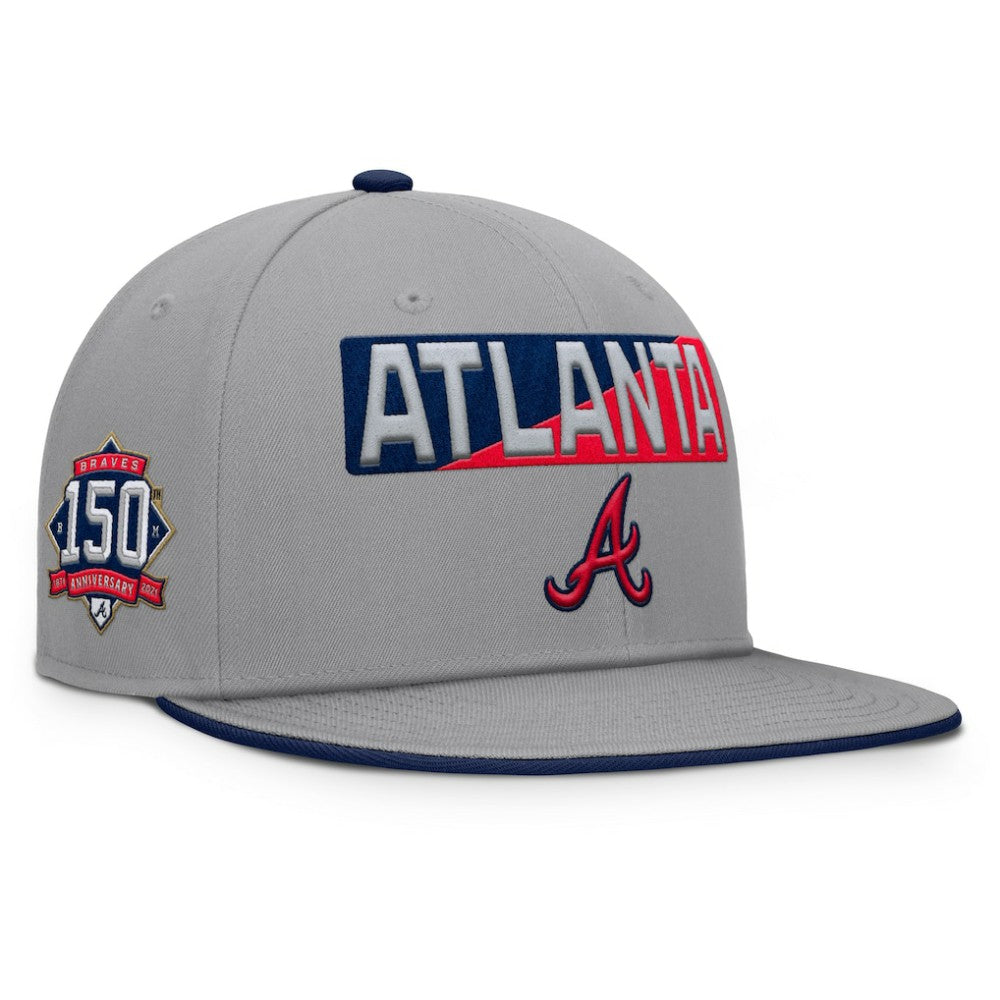Atlanta Braves Fanatics Punchout Snapback Hat discount