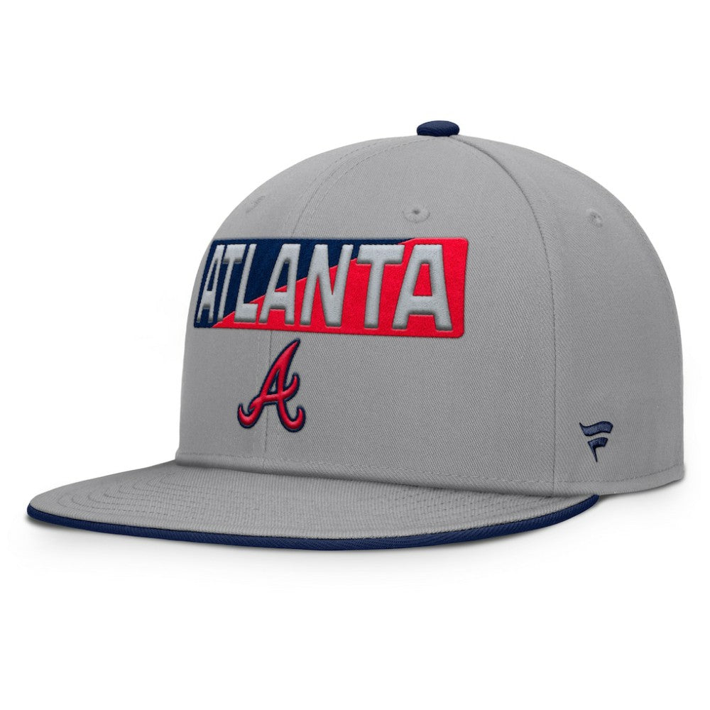 Atlanta Braves Fanatics Punchout Snapback Hat discount